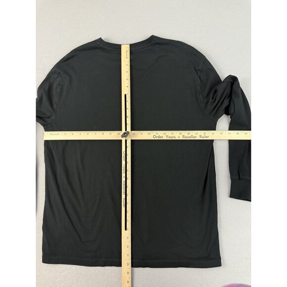 Polo Ralph Lauren Shirt Men's Large Tuxedo Bear Long Sleeve Classic Fit Black - Picture 6 of 15